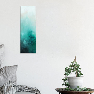 Teal Bliss by KR MOEHR - Wrapped Canvas Panoramic Gallery-Wrapped Canvas Giclée
