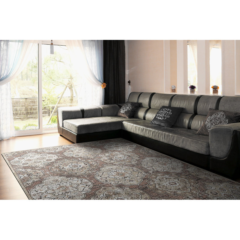 Oriental Indoor Rug, Rectangle 7'10" x 10'10"