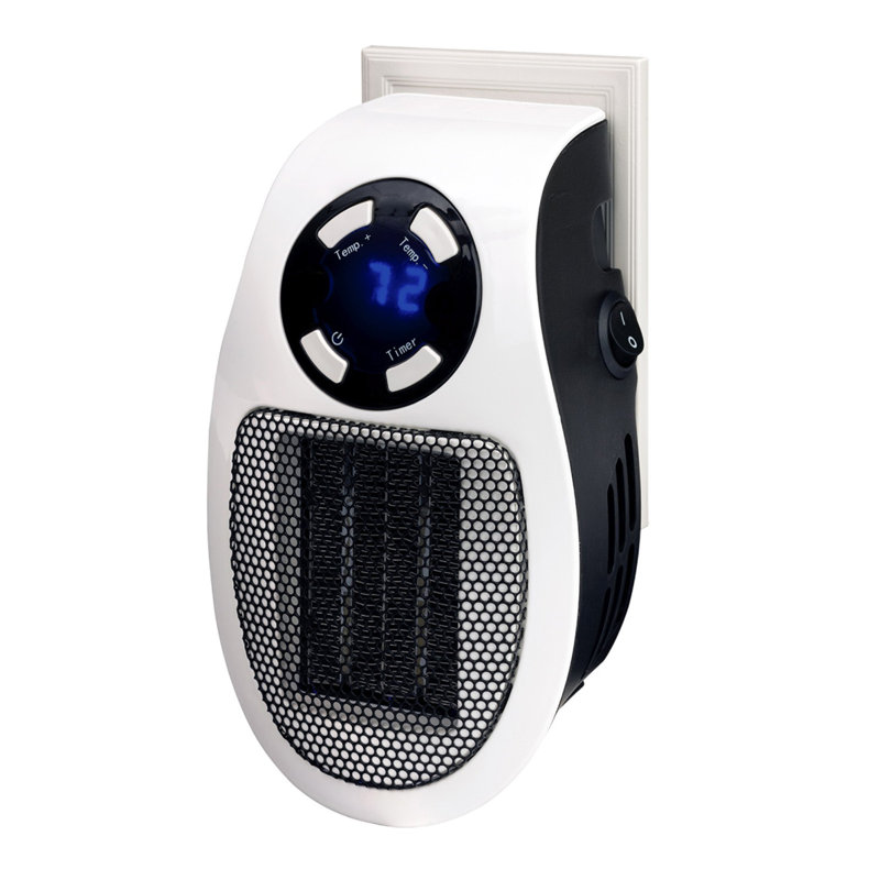 Chaufferette infrarouge électrique enfichable 450 watts Optimus