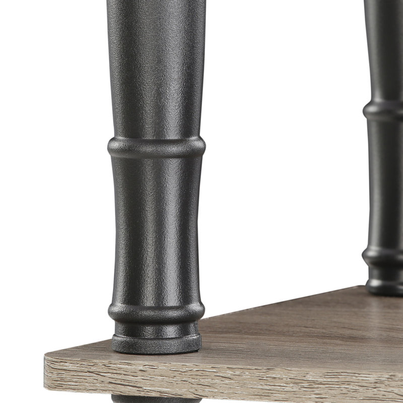 Maxine 59.9cm W Manufactured Wood Shelving Unit, French Oak Grey