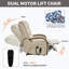 Fauteuil inclinable électrique Power Leatheraire-262807858
