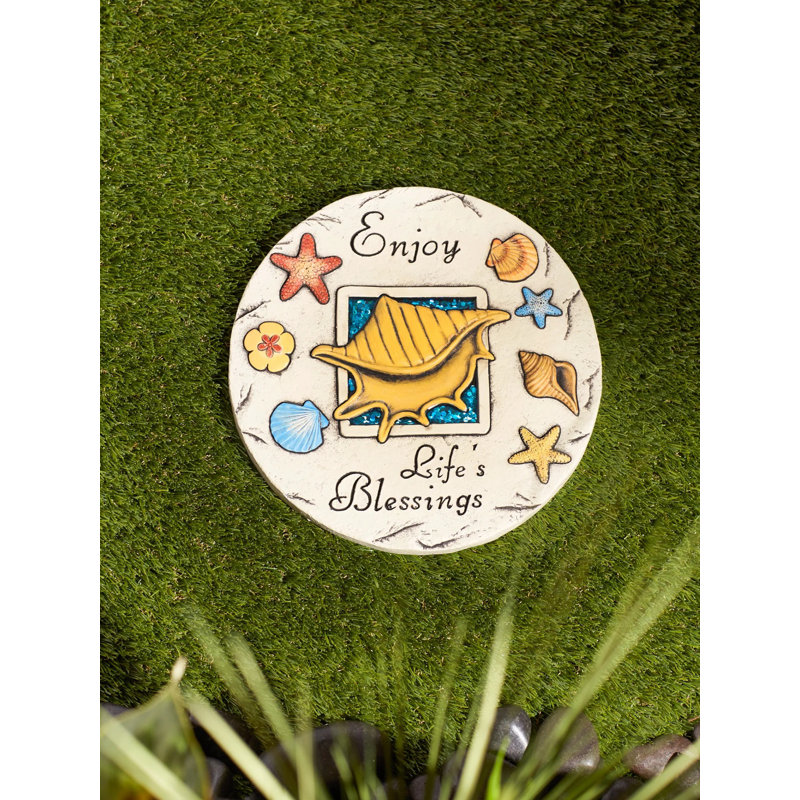 Tremplin Enjoy Life's Blessings | Décoration de plage