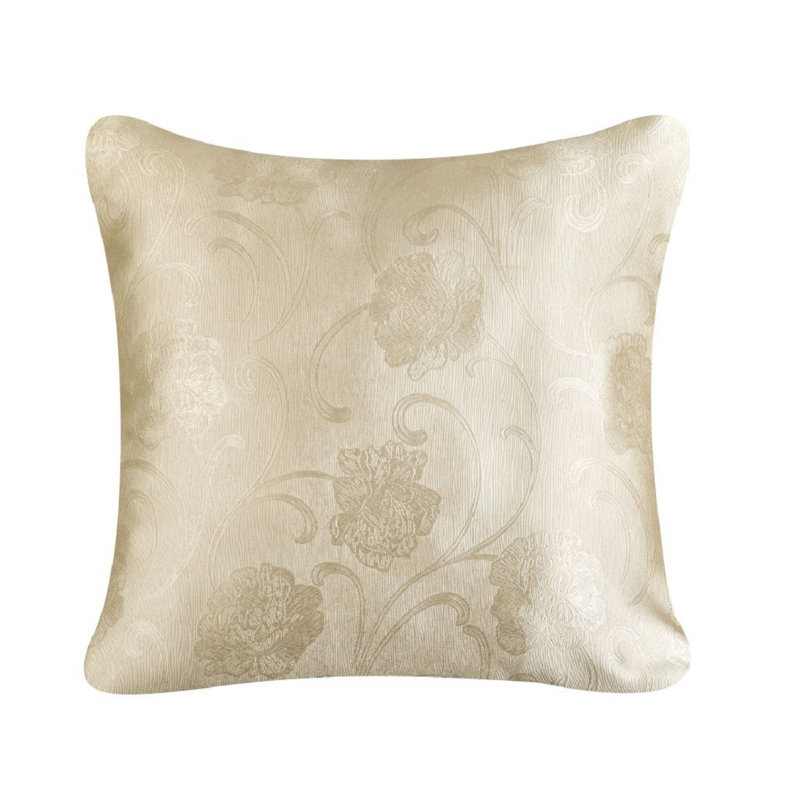Housse de coussin en polyester Jorgi, Or