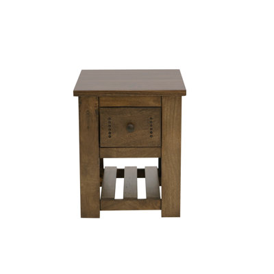 1 tiroir, 1 tablette, table de chevet