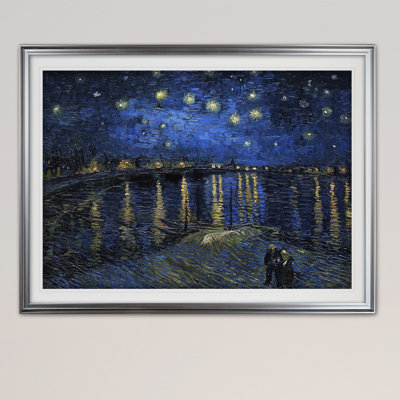" Over The Rhane " by Vincent Van Gogh