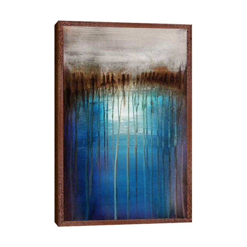 To The Core by Heather Offord - Painting on Canvas, 101.6 cm H x 66.04 cm W, Classic Brown Wood Framed