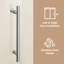 152.4mm W x 193mm H with Glass