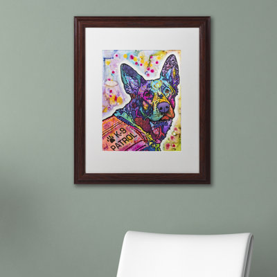 « k-9 patrol grande-003 », reproduction d’art sur toile