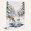 Art mural sur toile, "Deer"-893484209