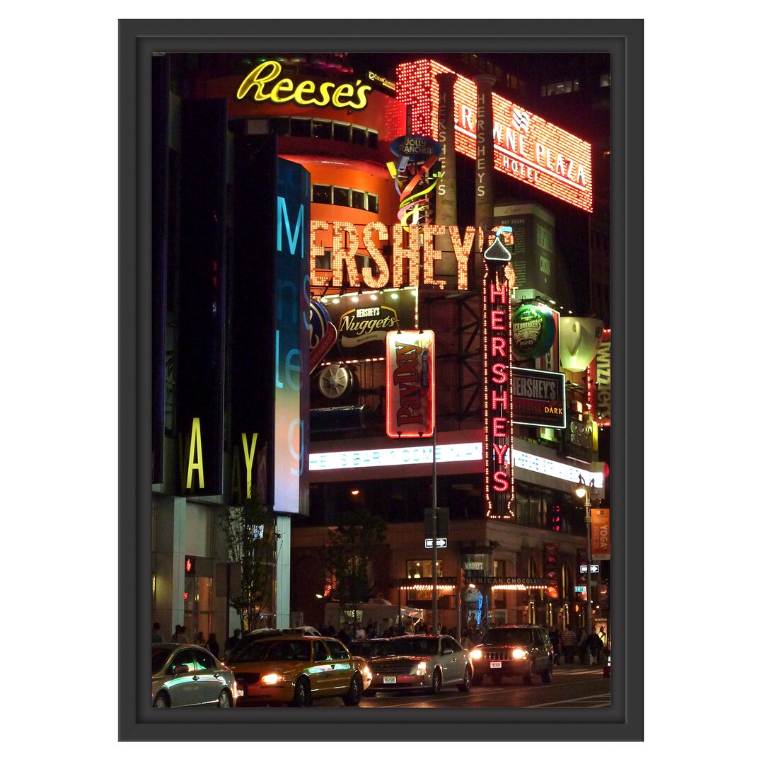 Gerahmtes Wandbild Hershey in New York