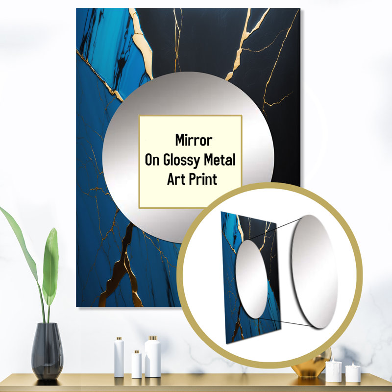 Miroir mural Tynasha, 40 po x 30 po