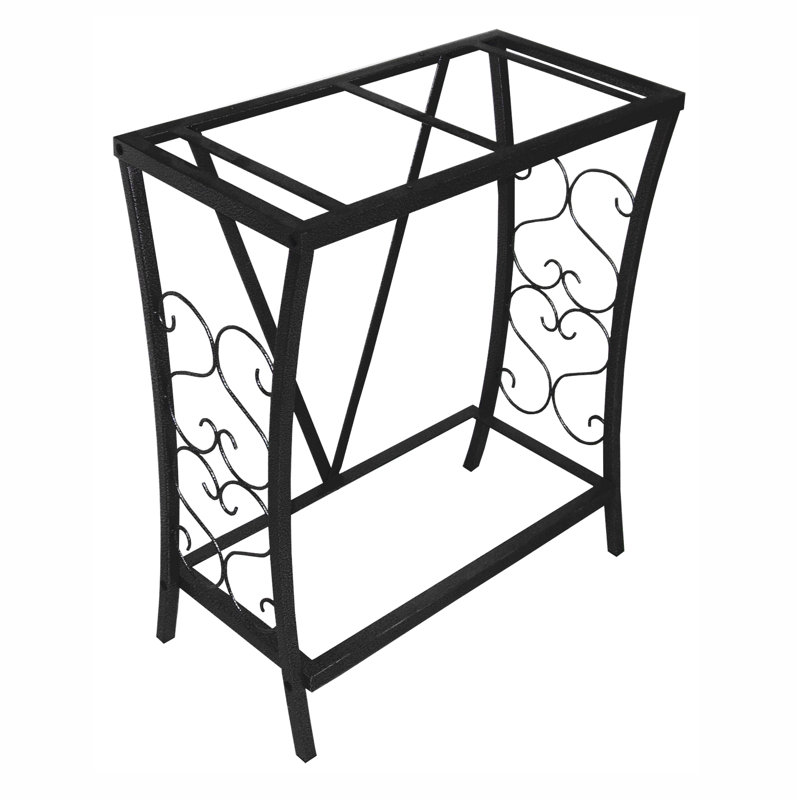 Delfreda Rectangle Aquarium Stand, 20 Gallon (27.8"H x 24.3"W x 12.5"D)