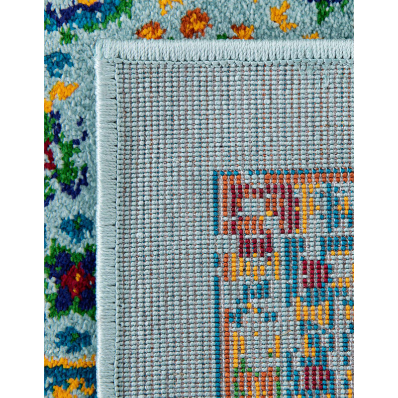 Erltrud Oriental Indoor Rug, Rectangle 4'1" x 6'1"