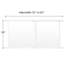 74 cm Clear Acrylic Window Pet Guard with Metal Frame, Fits 81-157 cm Openings