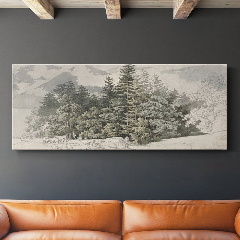 Série paysage - CDIV - Toile tendue avec châssis - Prêt à accrocher, H 16 po x l 40 po