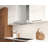 Hotte murale convertible en acier inoxydable 30 pouces 600 CFM Core Core Groove