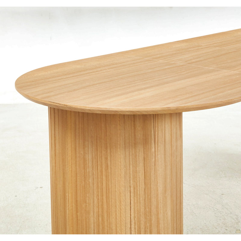 Table extensible, table de salle à manger, table de bureau, table basse, MDF, Chêne