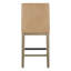 Tabouret de comptoir rembourré en cuir Bethea-115747923-115747921