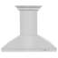 Hotte de cuisine ZLINE CrownSound ™ à conduit en acier inoxydable avec haut-parleurs Bluetooth intégrés-126667272