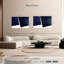 Abstrait bleu marine Avery I-107694330