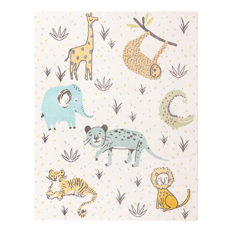 Tapis Whimsy, Rectangle 7 pi 10 po x 10 pi