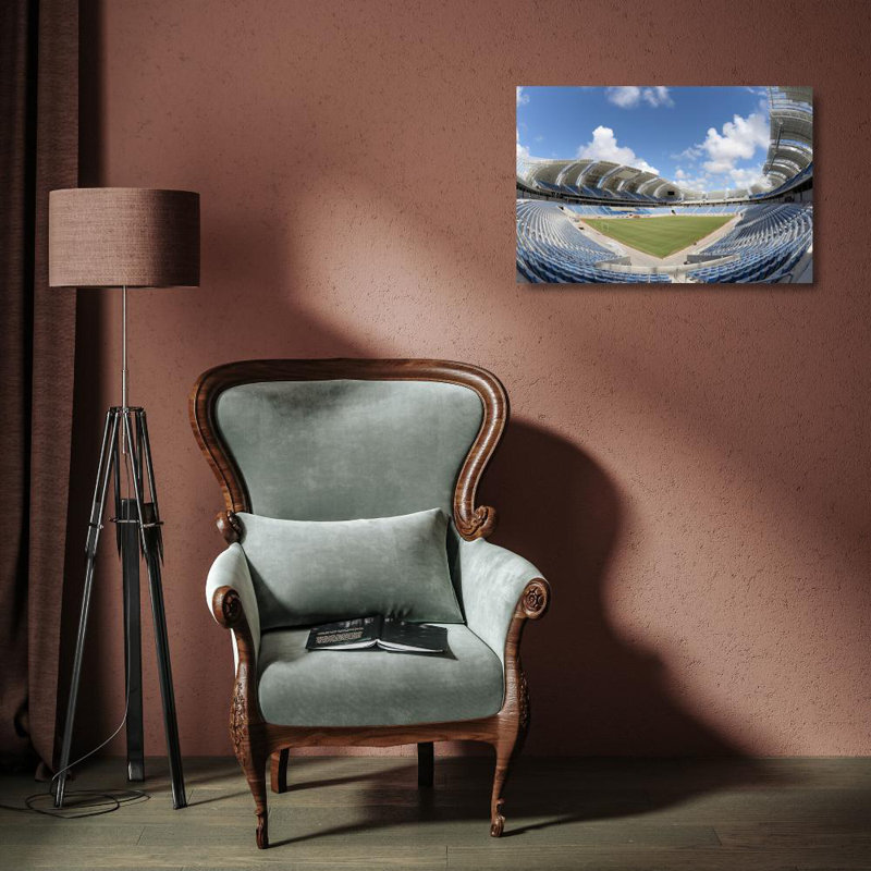 The Estadio das Dunas, 12" H x 18" W