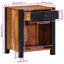 40cm W Solid Wood Bedside Table