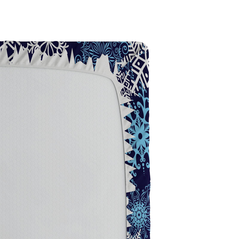 Ensemble de 2 drap-housse de Noël Ambesonne, Ensemble de draps pour grand lit
