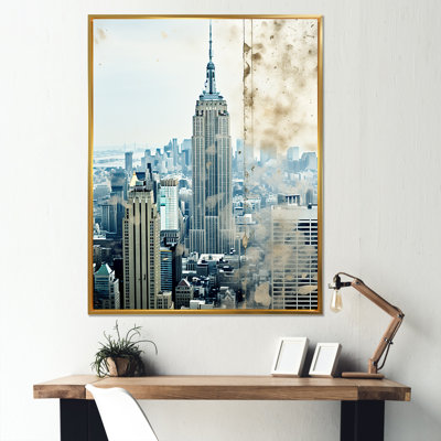 New York Empire State Window Views III - New York City Wall Art