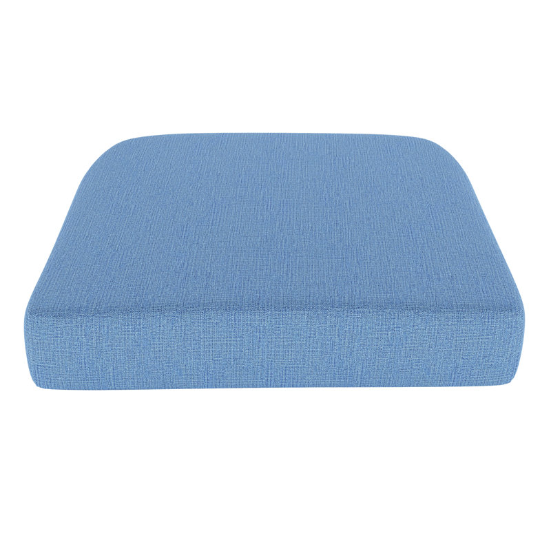 Coussin de siège d'extérieur Sunbrella, Tissage uni Sunbrella® océan