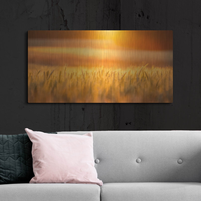 «Golden Wheat» par Jonathan Ross, H 24 po x l 48 po