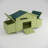 11.12 Ft Chicken Coop, 2 Nesting Boxes, Good Ventilation, -Proof, -Range Doors, Perch Inside, Predator Protected Protected, Inside