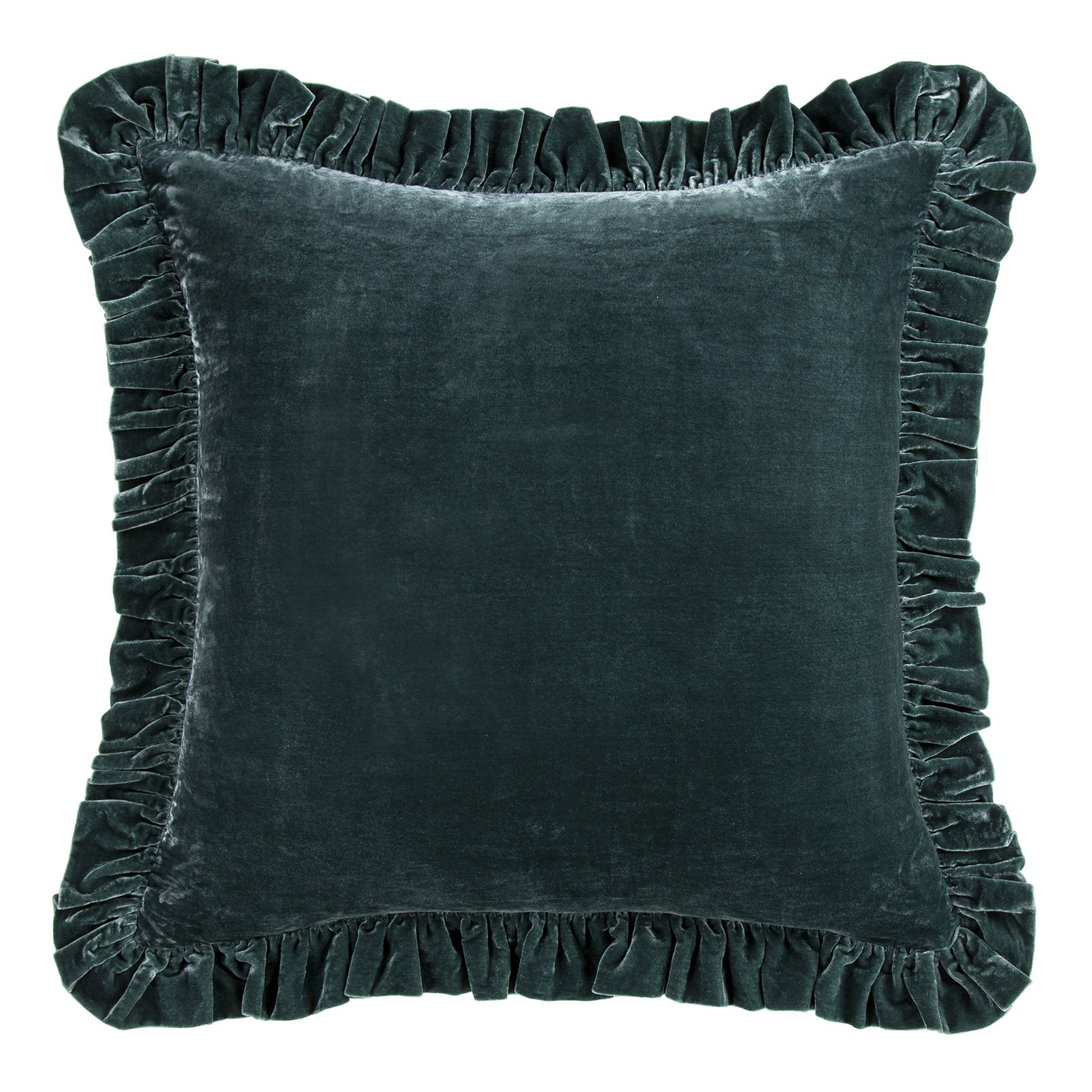 Stella Velvet Shams, Storm Blue