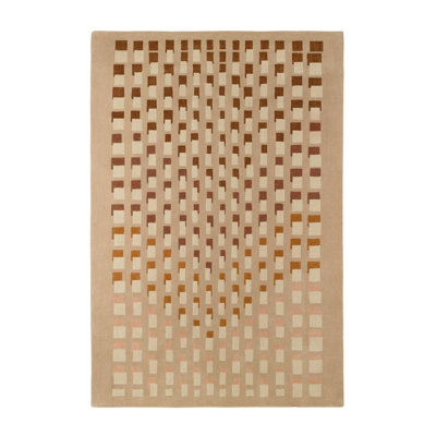 Ombra Hand Tufted Wool Geometric Area Rug