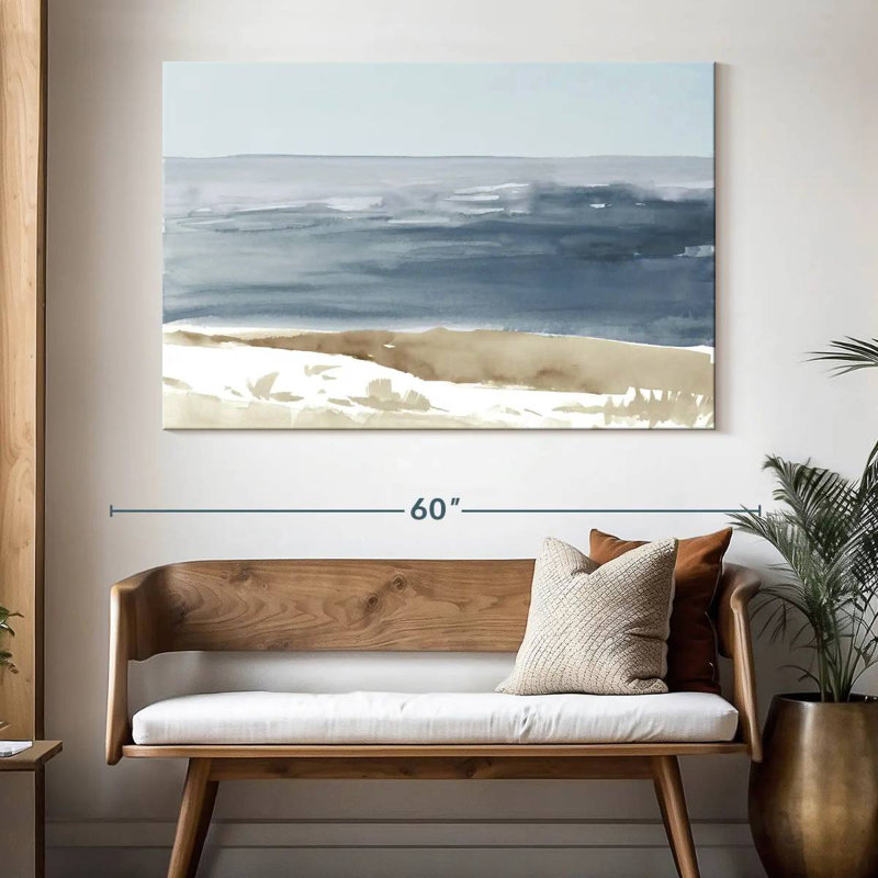 Avery Soft Coastlines I, 34" H x 51" W