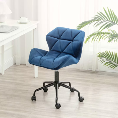 Chaise de bureau pivotante et capitonnée