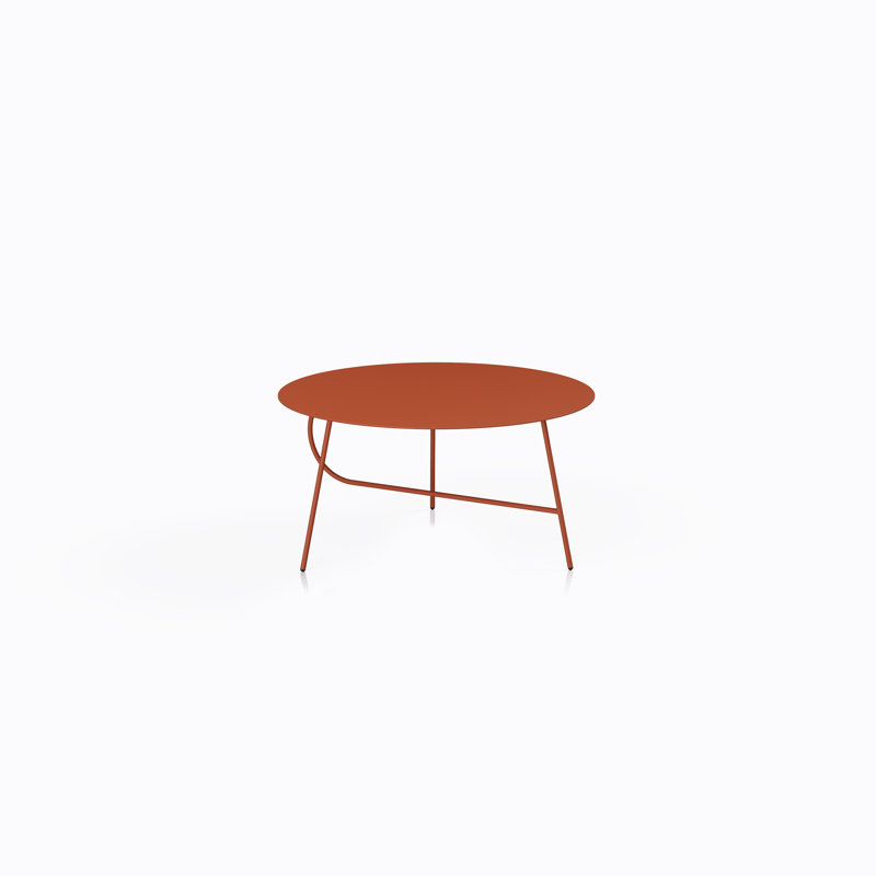 Table basse Abberton, Cuivre brun