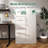 Versatile Vertical Filing Cabinet With Lock, Featuring 4 Drawers And 1 Door For School, Living, Bedroom, And Office Use