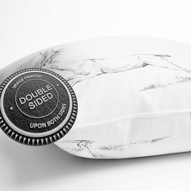 Square Throw Cushion, 55cm H x 55cm W x 20cm D