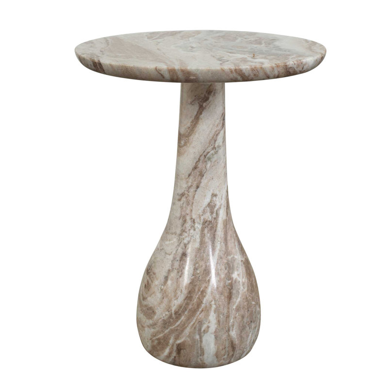 Uttermost Shura Indoor-Outdoor Marble Accent Table
