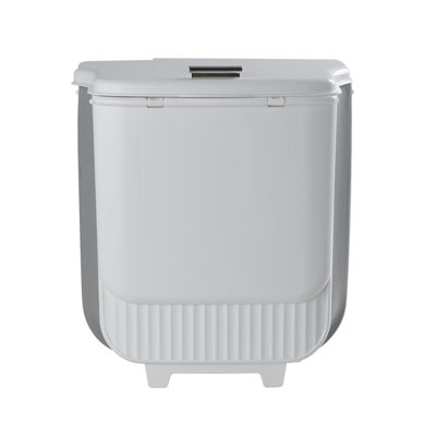 Plastic Open Kitchen Trash Can - 12L