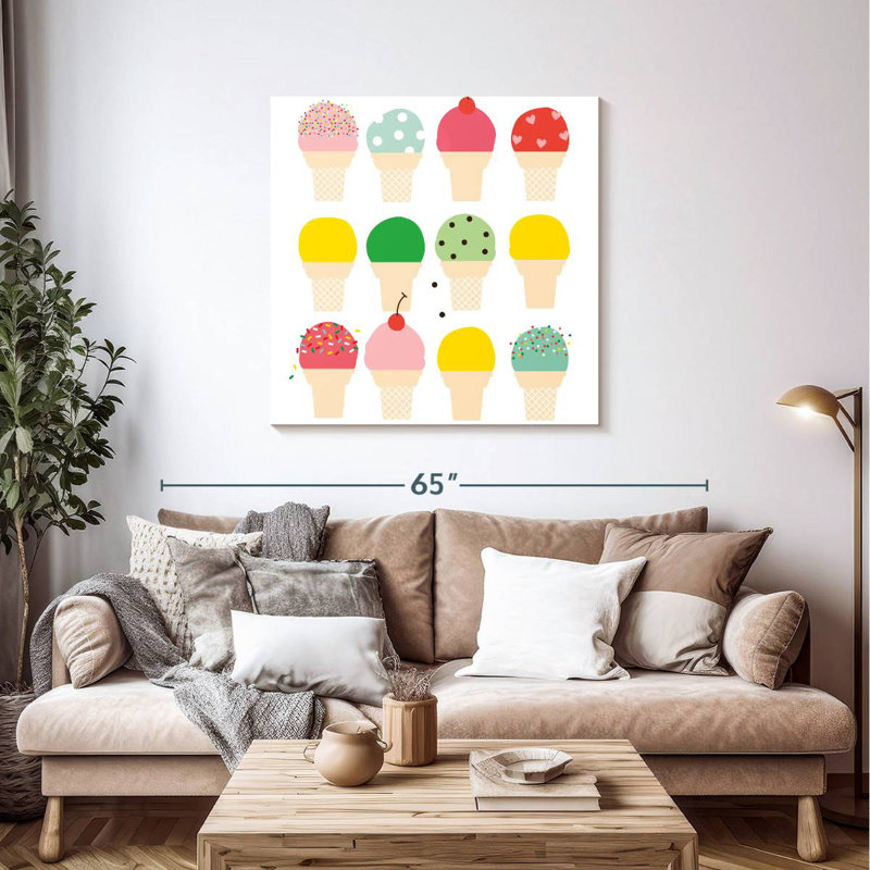 Yarlin Ice Cream Fun, H 39 po x l 39 po