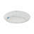 Round Dotted Shell Vase, White/Blue-1237249280