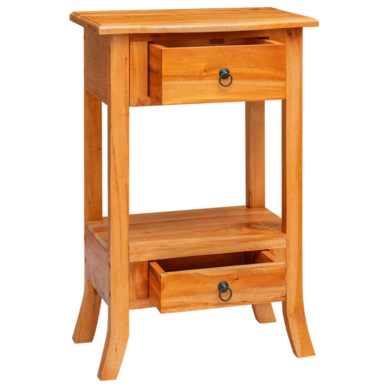 Solid Wood Console Table, Natural