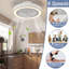 Ventilateur de plafond avec lumières Armelia