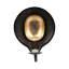 Bougeoir mural décoratif décoratif pour décoration intérieure - Pilier moderne ou applique murale à bougie votive pour entrée ou couloir - noir et or-89117363