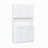 Tall Wardrobe & Kitchen Cabinet, With 6-Doors, 1-Open Shelves And 1-Drawer For Bedroom-1795034116