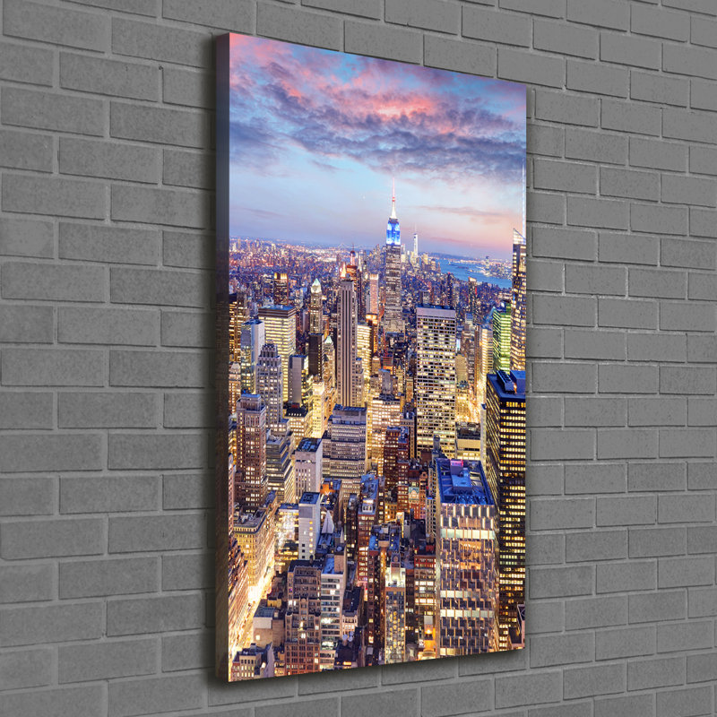 New York - Wrapped Canvas Print