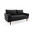 Sellner 70" Velvet Square Arm Tufted Seat Sofa-399140746