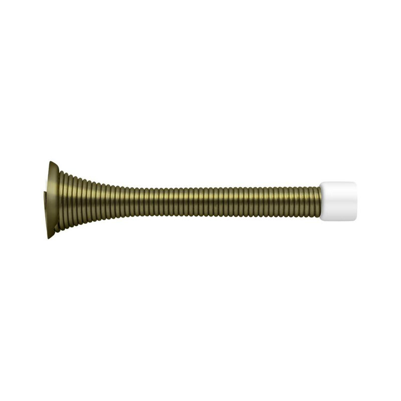 Door Stop, Antique Brass